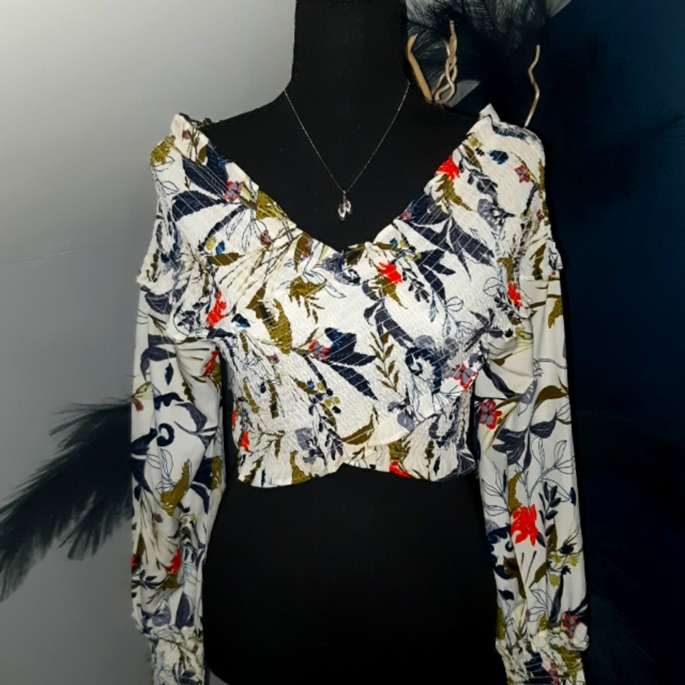 Floral Crop Top